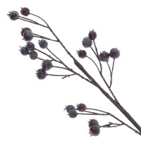 Ветка искусственная "Голубика", L12 W2,5 H51 см