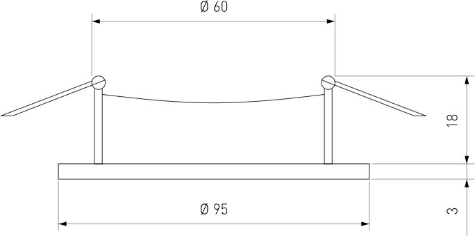 Точечный светильник Dorma 25001/01 Elektrostandard