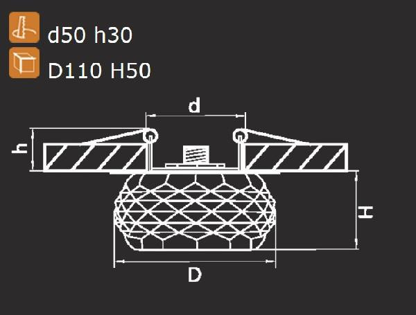 Точечный светильник Cesare 004252 Lightstar