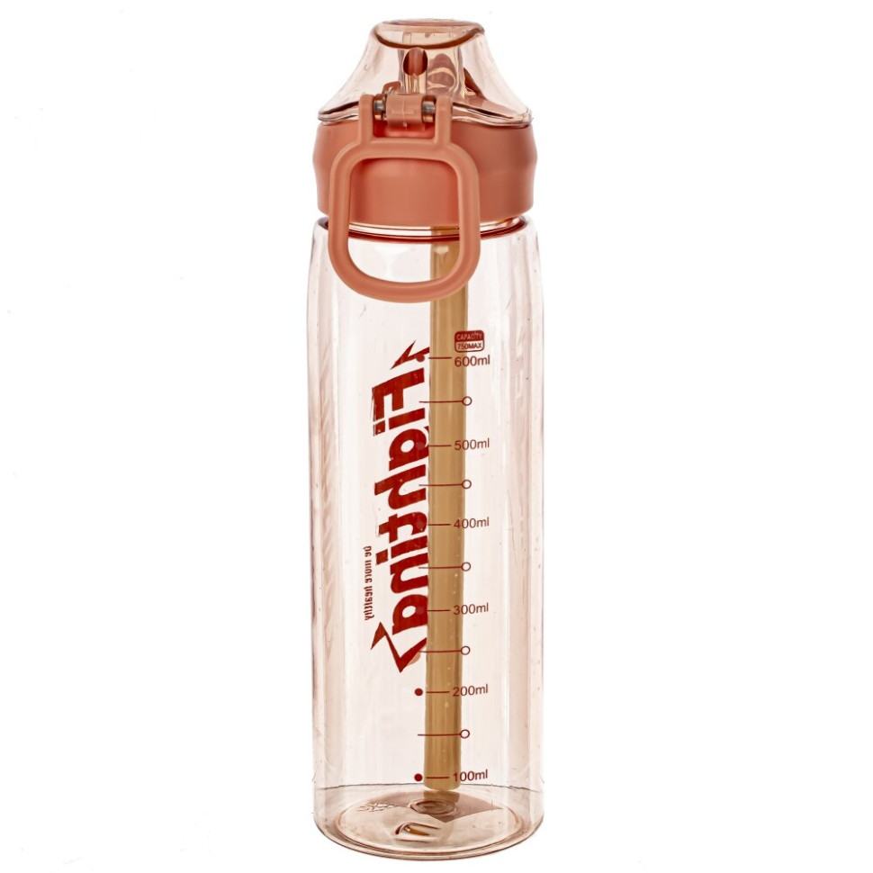 Бутылка, 650 мл, L8 W8 H25,5 см, 4в.