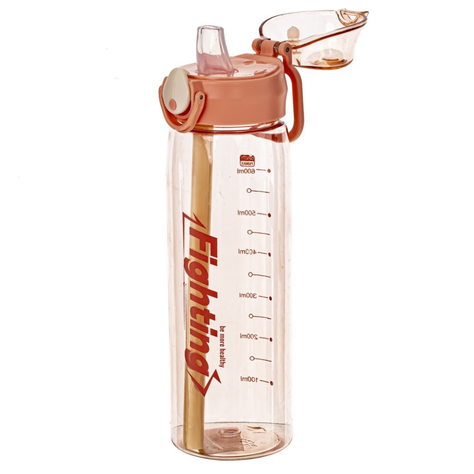 Бутылка, 650 мл, L8 W8 H25,5 см, 4в.