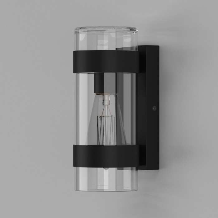 Настенный светильник уличный Falcon 35167/D черный Elektrostandard