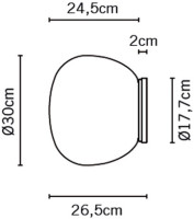 Настенно-потолочный светильник Lumi F07G0501 Fabbian