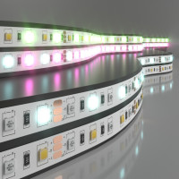 Светодиодная лента 24V 60Led 14,4W IP20 RGBW Лента светодиодная 24V 14,4W 60Led 5050+5050 IP20 MIX RGB/холодный белый, 5м Elektrostandard
