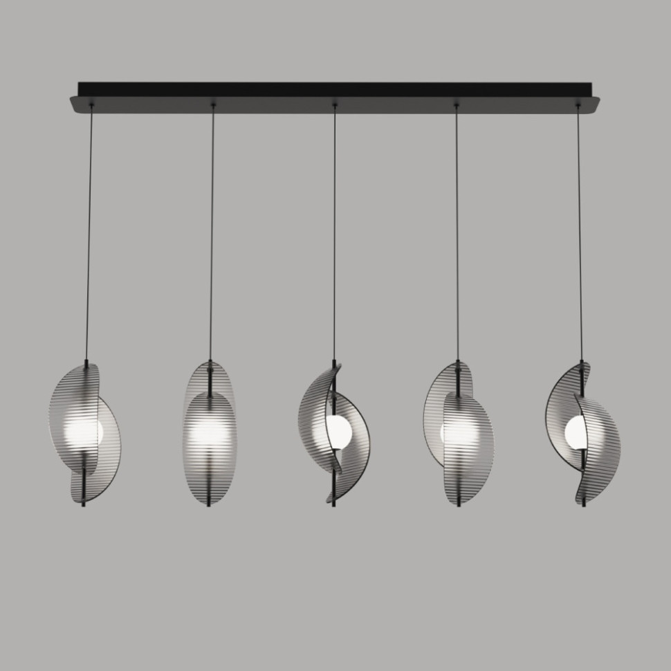 Подвесной светильник MD24030035 MD24030035-5B black/smoky DeLight Collection