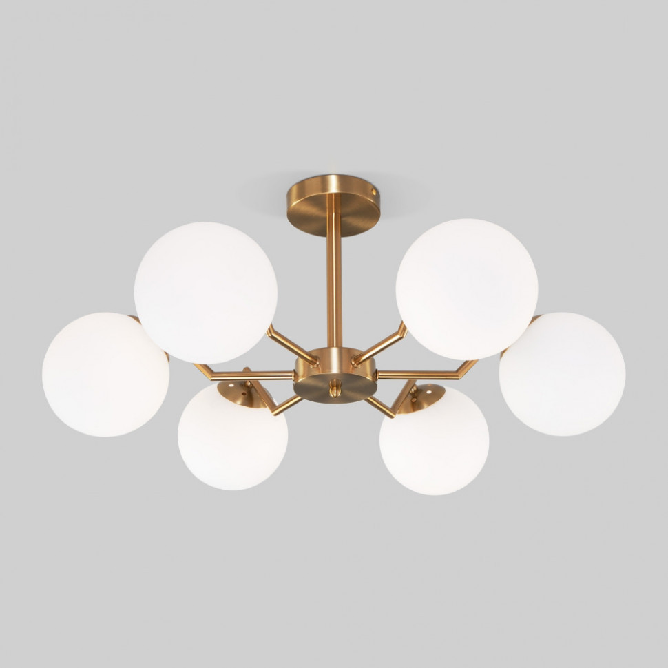 Потолочная люстра Frost 70154/6 латунь Eurosvet