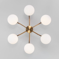 Потолочная люстра Frost 70154/6 латунь Eurosvet