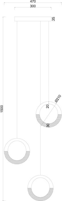 Подвесная люстра Montana A7777SP-3GO Arte Lamp
