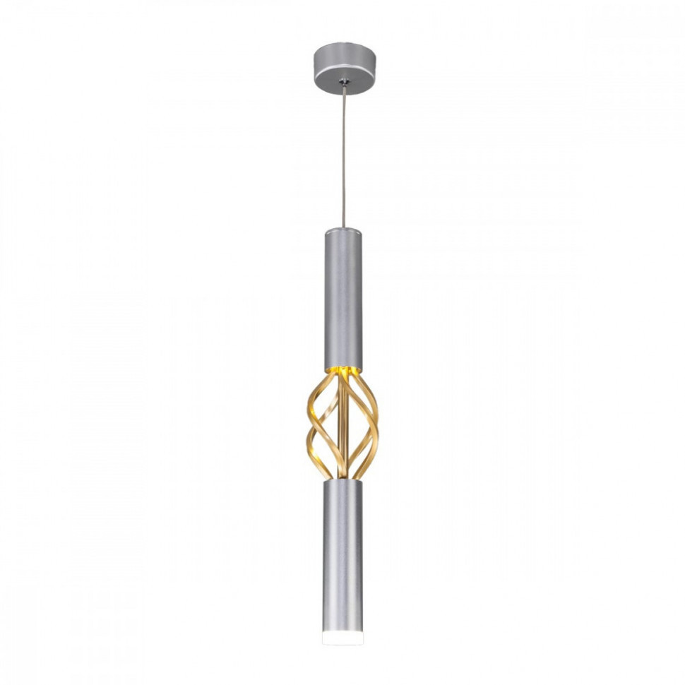 Подвесной светильник Lance 50191/1 LED серебро / золото Eurosvet