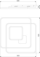 Потолочный светильник Caroline 90255/1 белый Eurosvet