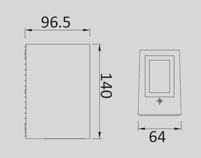 Архитектурная подсветка  W1862-B1 Gr Oasis Light