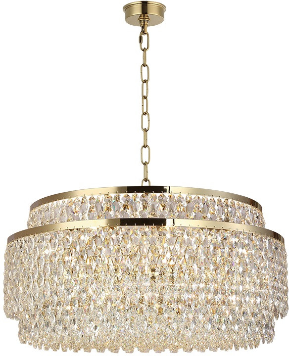 Подвесная люстра 8530 8530/80 C gold polished Newport