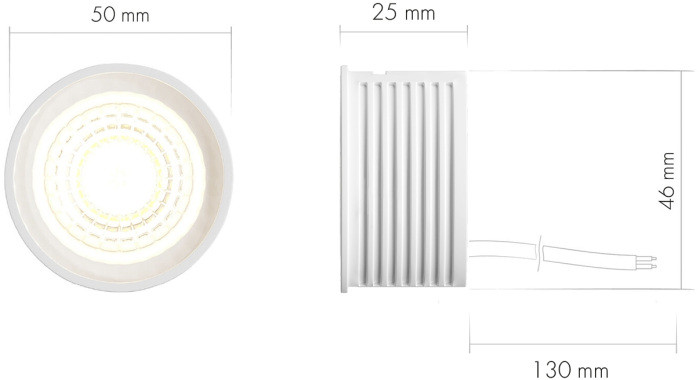 Светодиодный модуль Slim Led DK3000-8W dim Denkirs