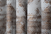 Портьера Bromley 275х260см голубая