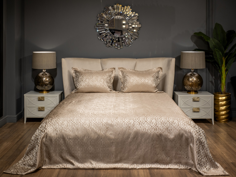 Покрывало HOUSTON 220х260см бежевое