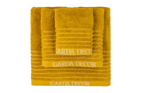 Полотенце "Стелла" 70*140 горчичное Полотенце "Стелла" 70*140 горчичное