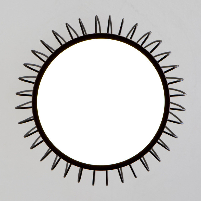 Подвесной светильник Comodita 40009/1 LED черный Eurosvet