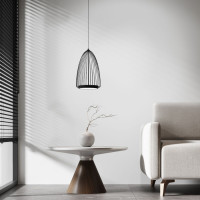 Подвесной светильник Comodita 40009/1 LED черный Eurosvet