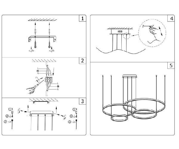 Подвесной светильник Тор 08204,33P(3000K) Kink Light
