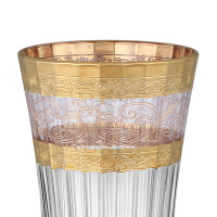 Набор фужеров 180мл.6шт."Адажио Италия Узоры" золотой