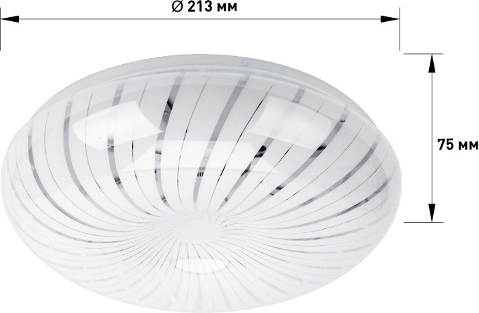 Потолочный светильник  SPB-6-12-4K Meduza ЭРА