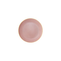 Набор тарелок 16см."Malachite Passion Gold"