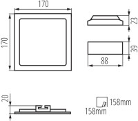 Точечный светильник KATRO 28940 Kanlux