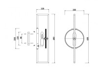 Бра Maytoni Marmo MOD099WL-01G Бра Maytoni Marmo MOD099WL-01G