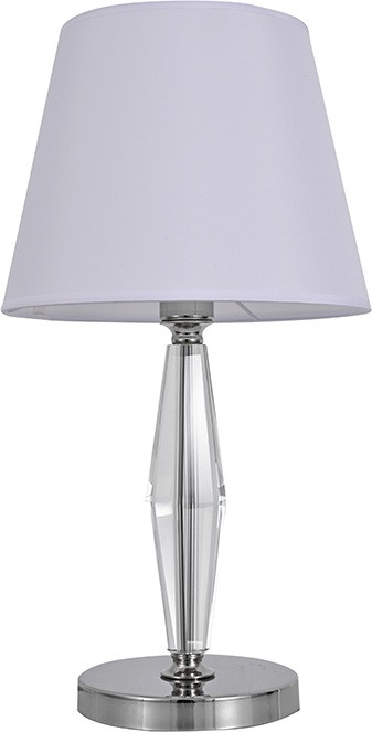 Интерьерная настольная лампа 11600 11601/T nickel без абажура Newport