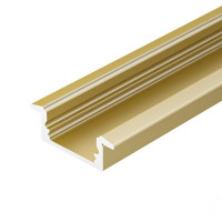 Профиль Arlight Line-2308-F-2000 Anod Gold 039989 Профиль Arlight Line-2308-F-2000 Anod Gold 039989