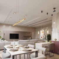 Потолочный светодиодный светильник Odeon Light Hightech Mali 6644/6CL Потолочный светодиодный светильник Odeon Light Hightech Mali 6644/6CL