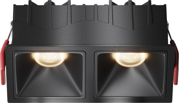 Точечный светильник Alfa LED DL043-02-10W3K-SQ-B-1 Maytoni