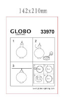 Уличный светильник подвесной Radiator 33970 Globo Уличный светильник подвесной Radiator 33970 Globo