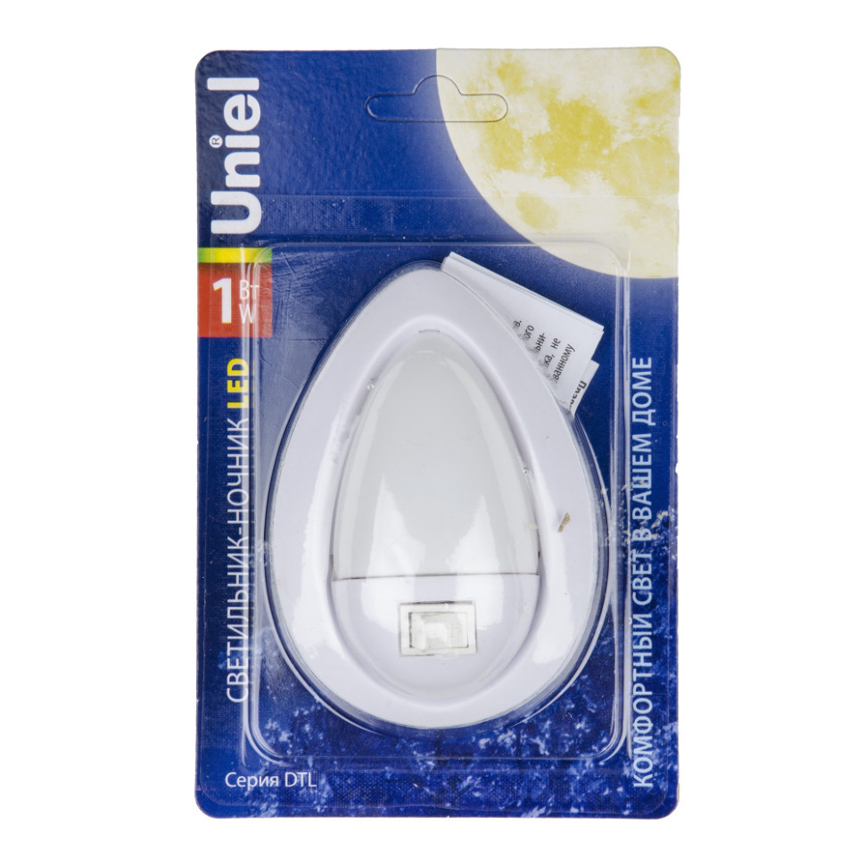 Ночник  DTL-314 Огонек/White Uniel