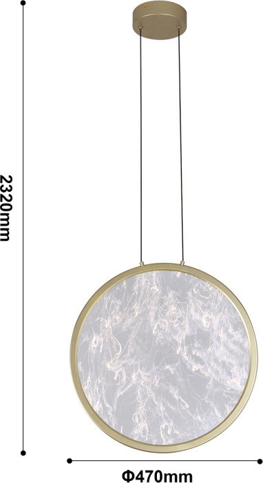 Подвесной светильник Imma 4374-1P Favourite