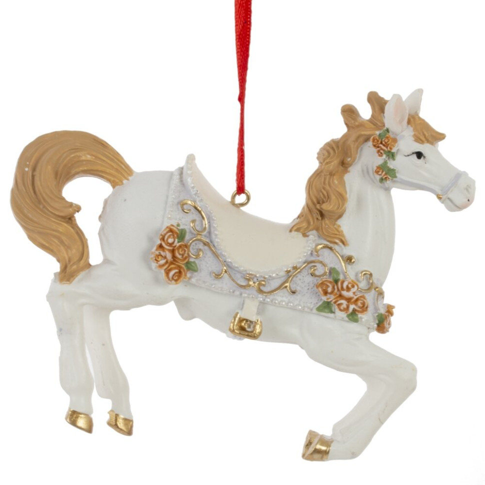 Фигурка декоративная подвесная "Лошадка", L12 W4,5 H9,5 см
