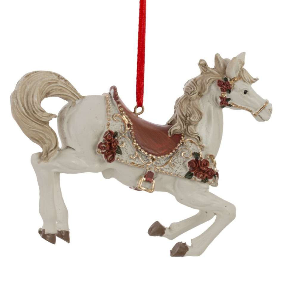 Фигурка декоративная подвесная "Лошадка", L12 W4,5 H9,5 см