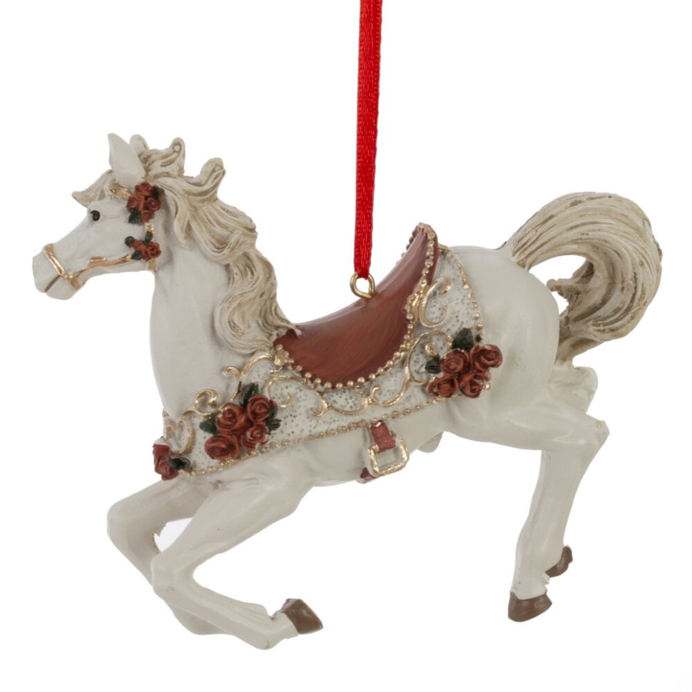 Фигурка декоративная подвесная "Лошадка", L12 W4,5 H9,5 см