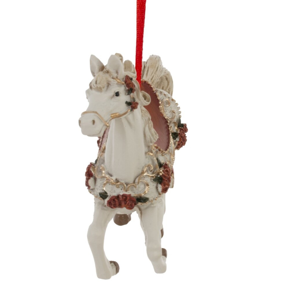 Фигурка декоративная подвесная "Лошадка", L12 W4,5 H9,5 см