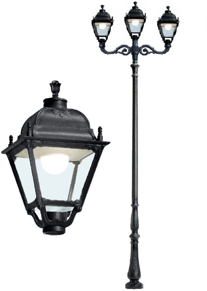 Наземный фонарь Simon U33.208.M21.AXH27 Fumagalli