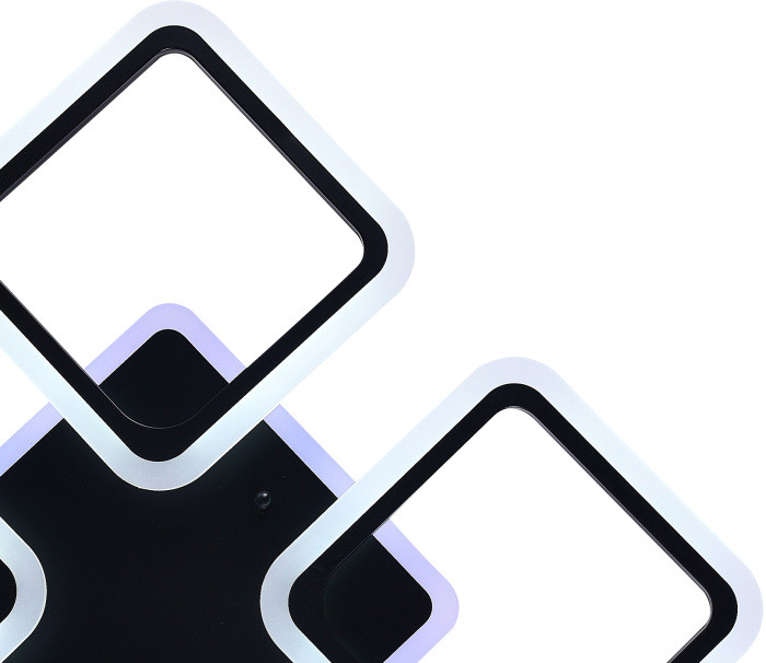 Потолочная люстра High-tech Led Lamps HIGH-TECH LED LAMPS 82004 BLACK Natali Kovaltseva