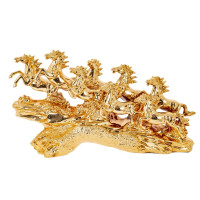 Фигурка декоративная "Лошади", L57 W17 H33 см