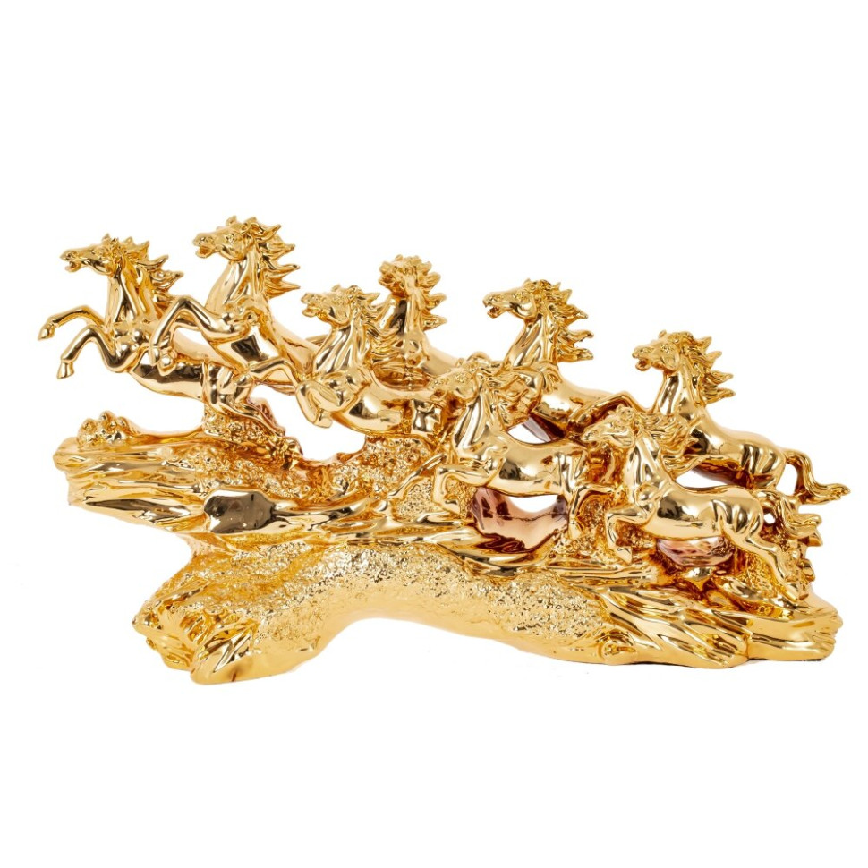 Фигурка декоративная "Лошади", L57 W17 H33 см