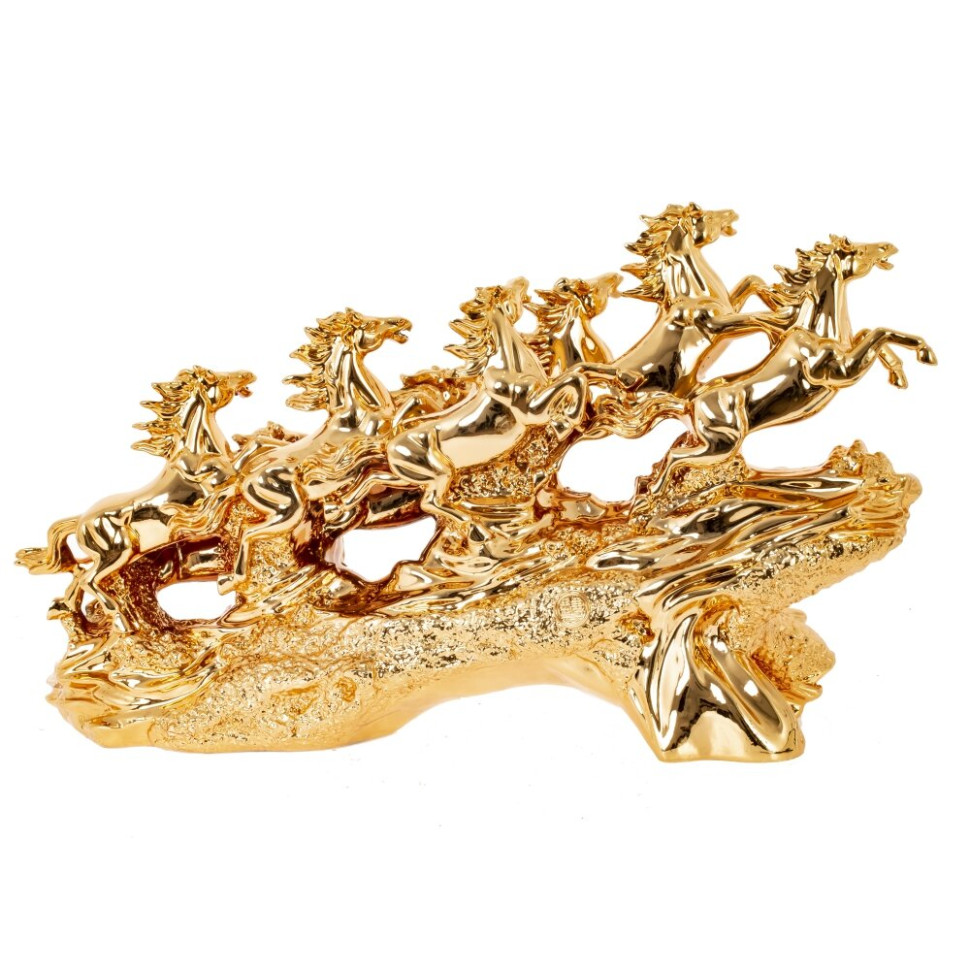 Фигурка декоративная "Лошади", L57 W17 H33 см