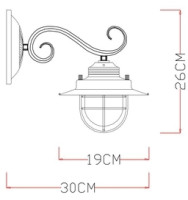 Бра Lanterna A4579AP-1WG Arte Lamp