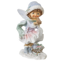 Фигурка декоративная "Девочка-фея", L10 W5,5 H12,5 см
