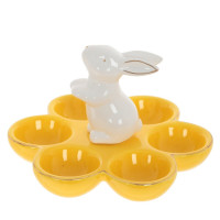 Тарелка для 6-ти яиц, L16 W16 H10 см