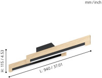 Потолочная люстра Camacho 99292 Eglo