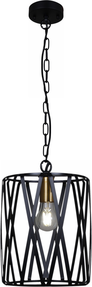 Подвесной светильник  IL1023-1PB-05 BK GD ILLUMICO