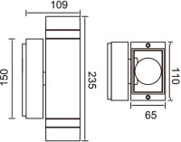 Архитектурная подсветка TUBE 78063 R Oasis Light